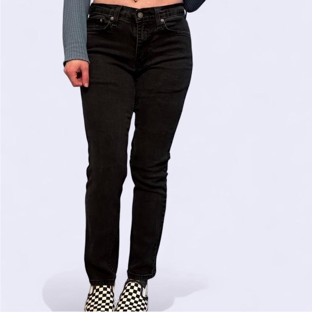 Levi's 511 Slim Fit Black Denim Jeans